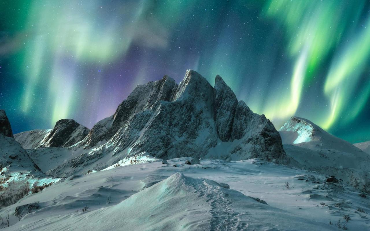 Aurora Borealis Observatory Silsand Exteriér fotografie