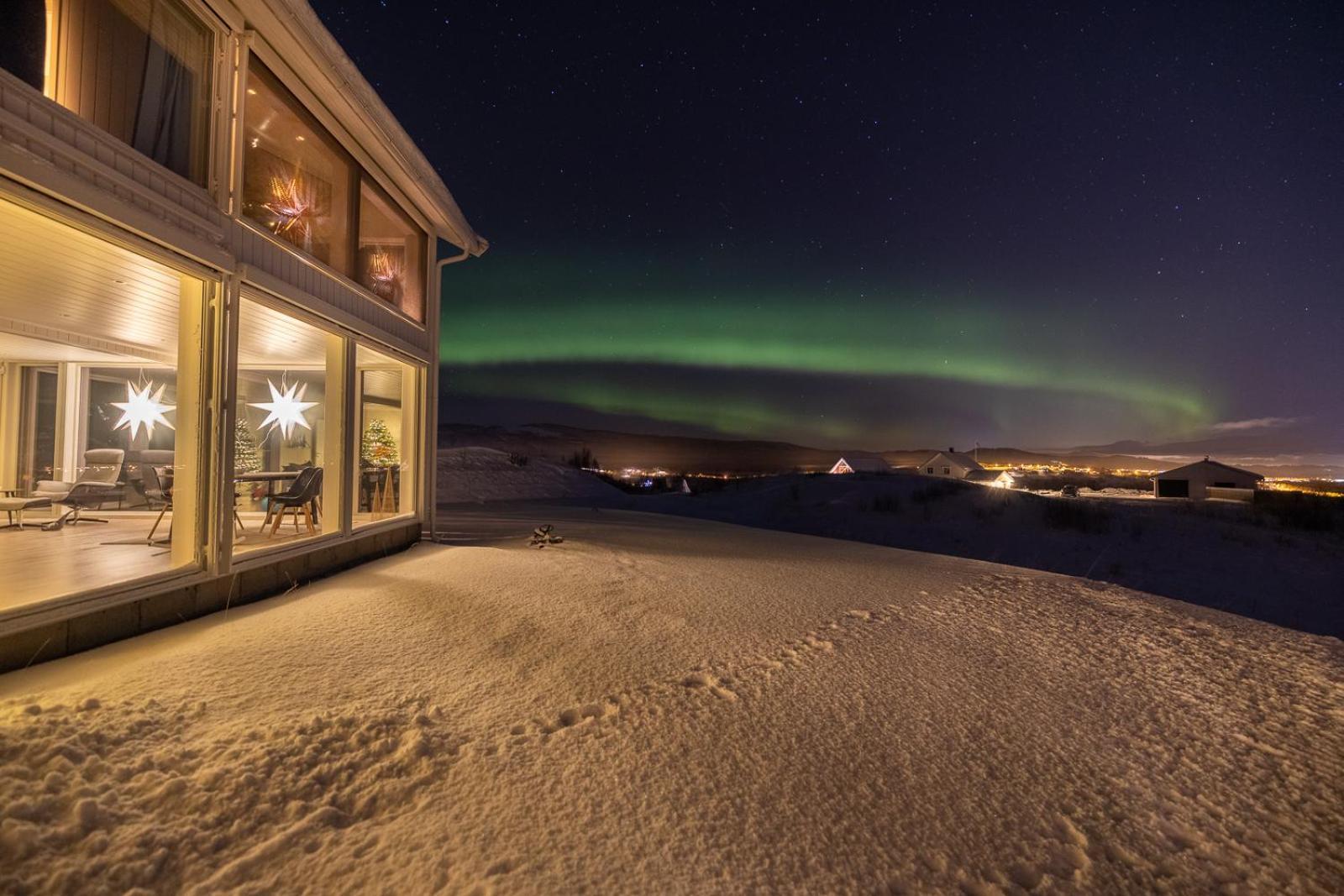 Aurora Borealis Observatory Silsand Exteriér fotografie