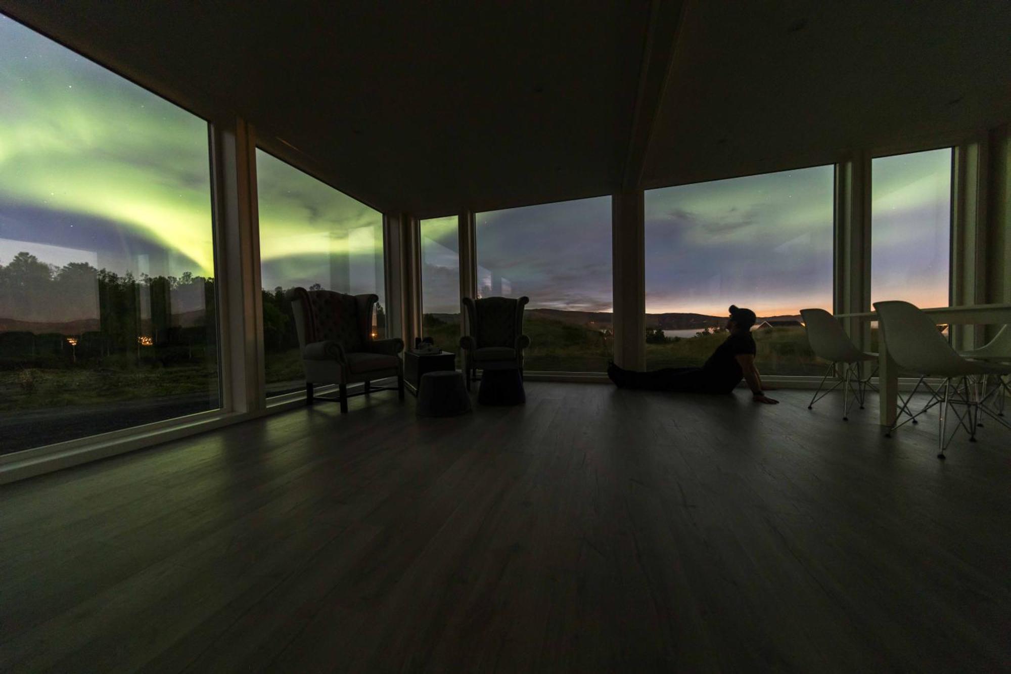 Aurora Borealis Observatory Silsand Exteriér fotografie