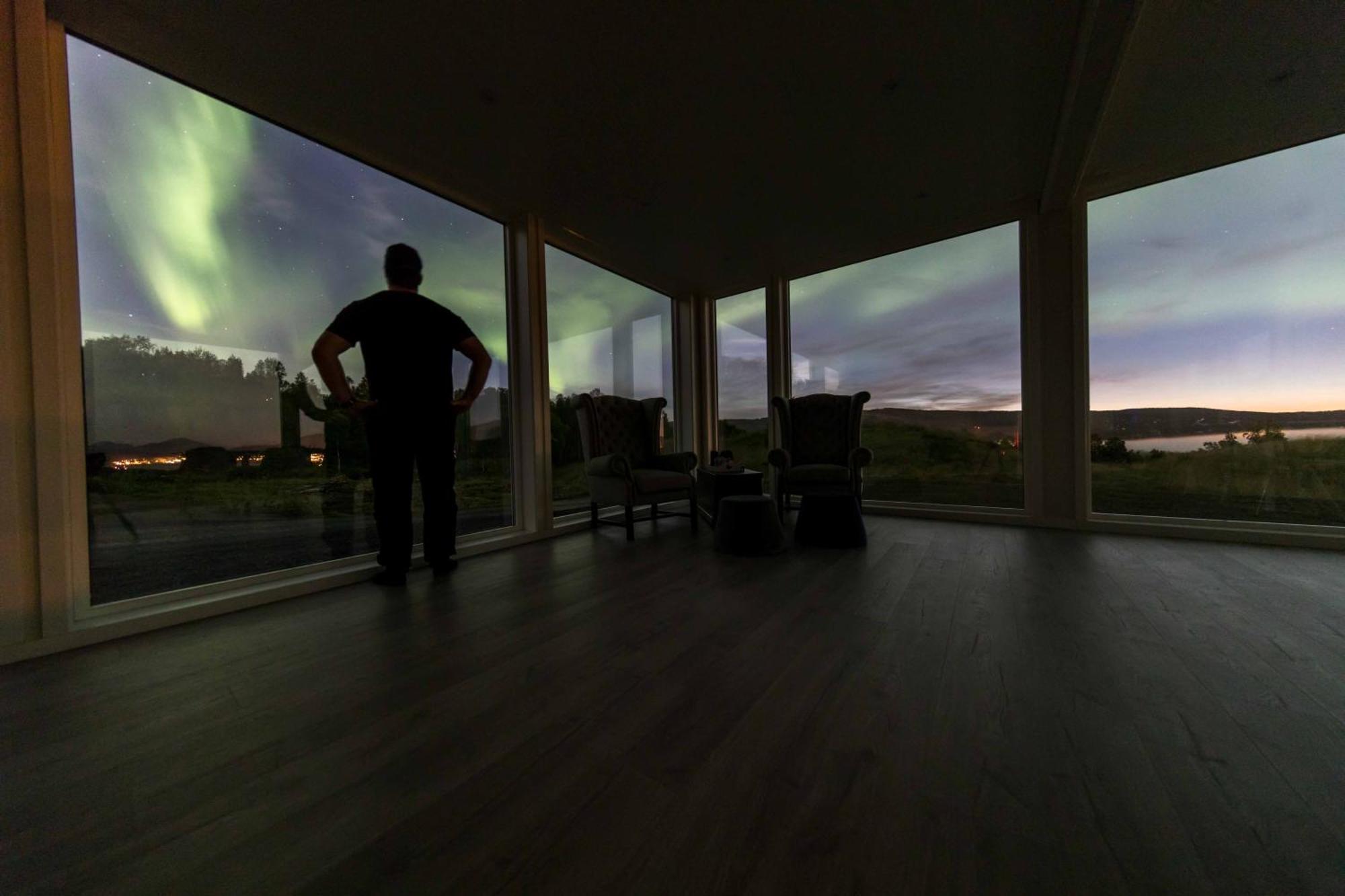 Aurora Borealis Observatory Silsand Exteriér fotografie